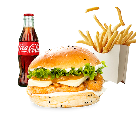 Mango Chicken Burger Menü