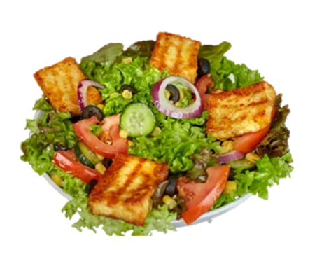Halloumi-Salat